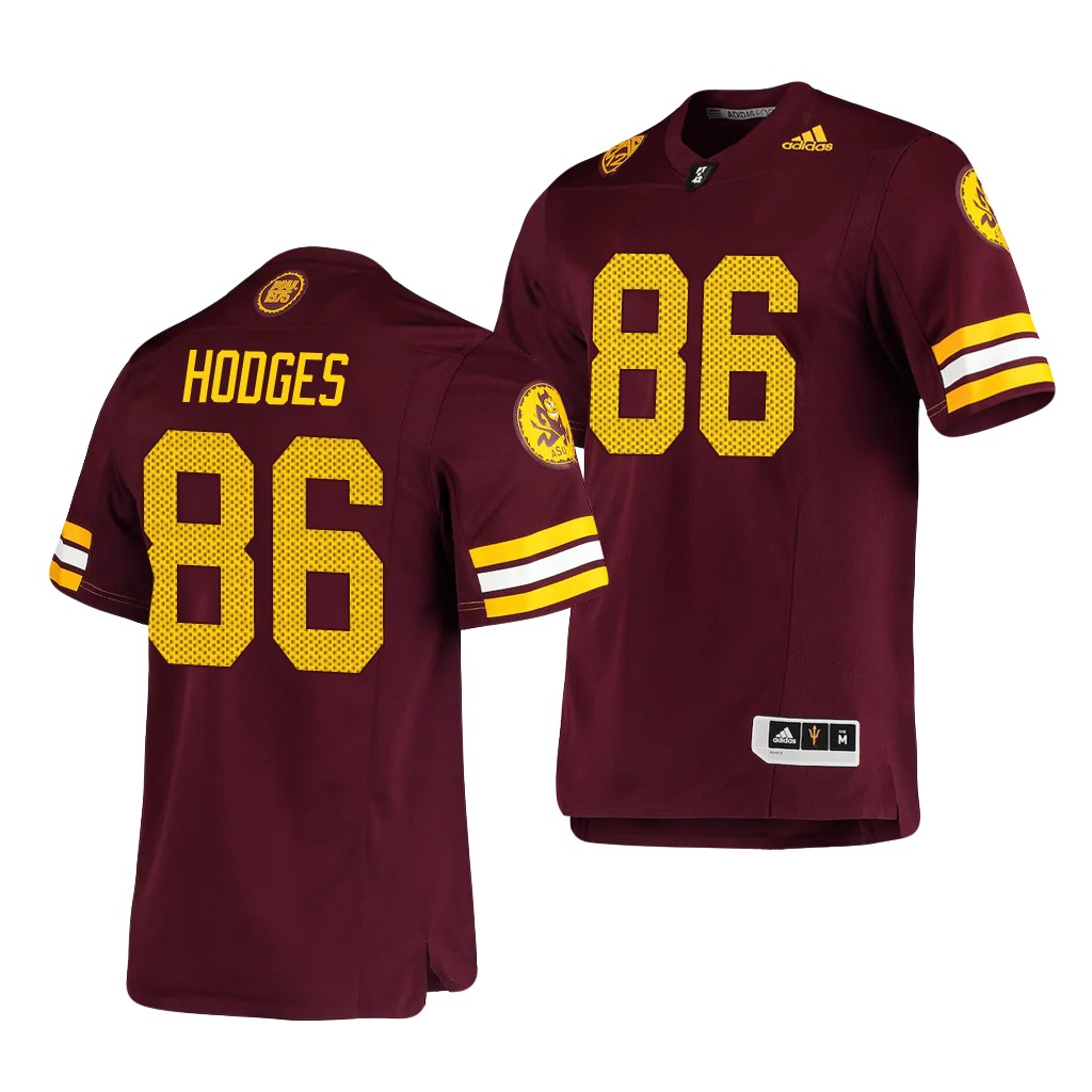 Arizona State Sun Devils Curtis Hodges Maroon Premier Jersey