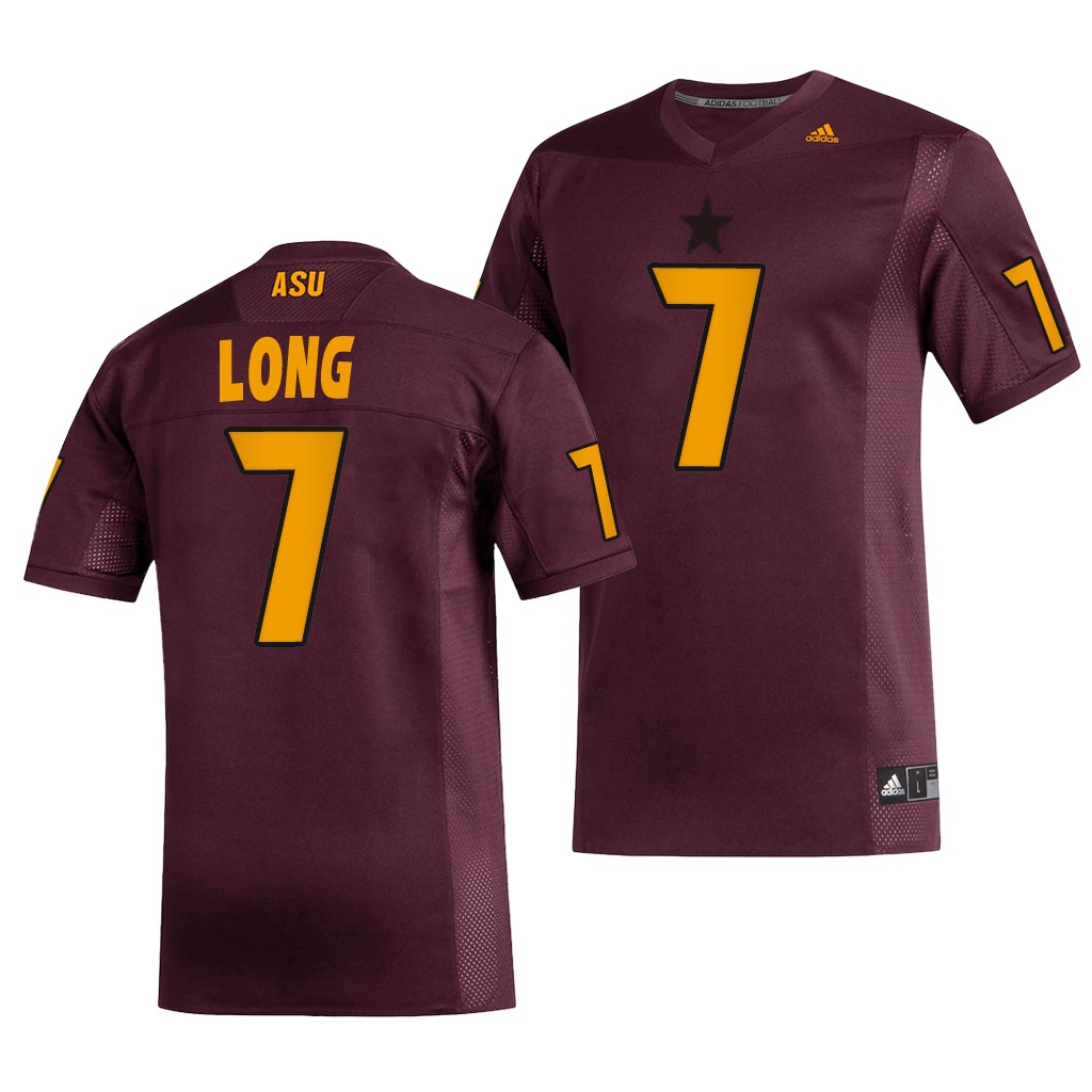 Arizona State Sun Devils Ethan Long Maroon Jersey