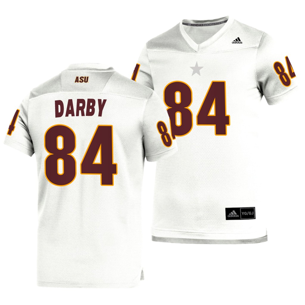 Arizona State Sun Devils Frank Darby White College Jersey