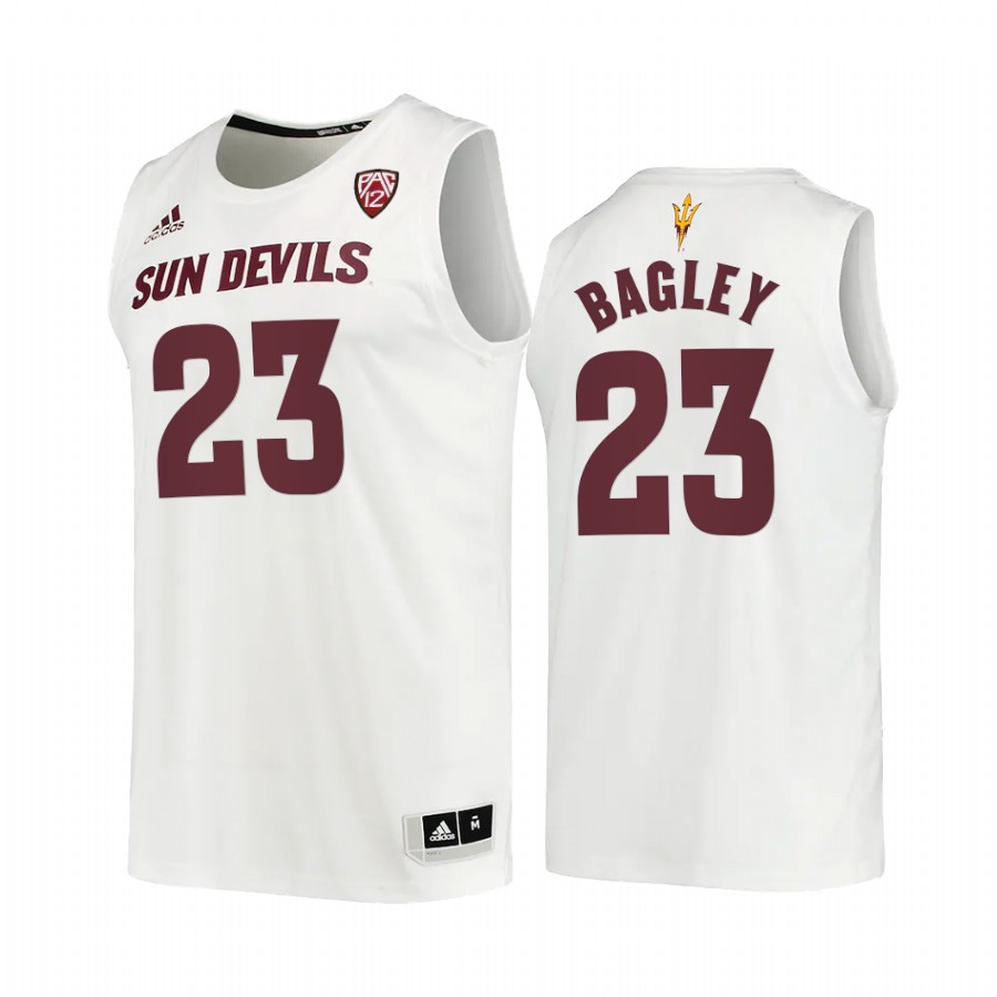 Arizona State Sun Devils Marcus Bagley Jersey 2022-23 College White Uniform