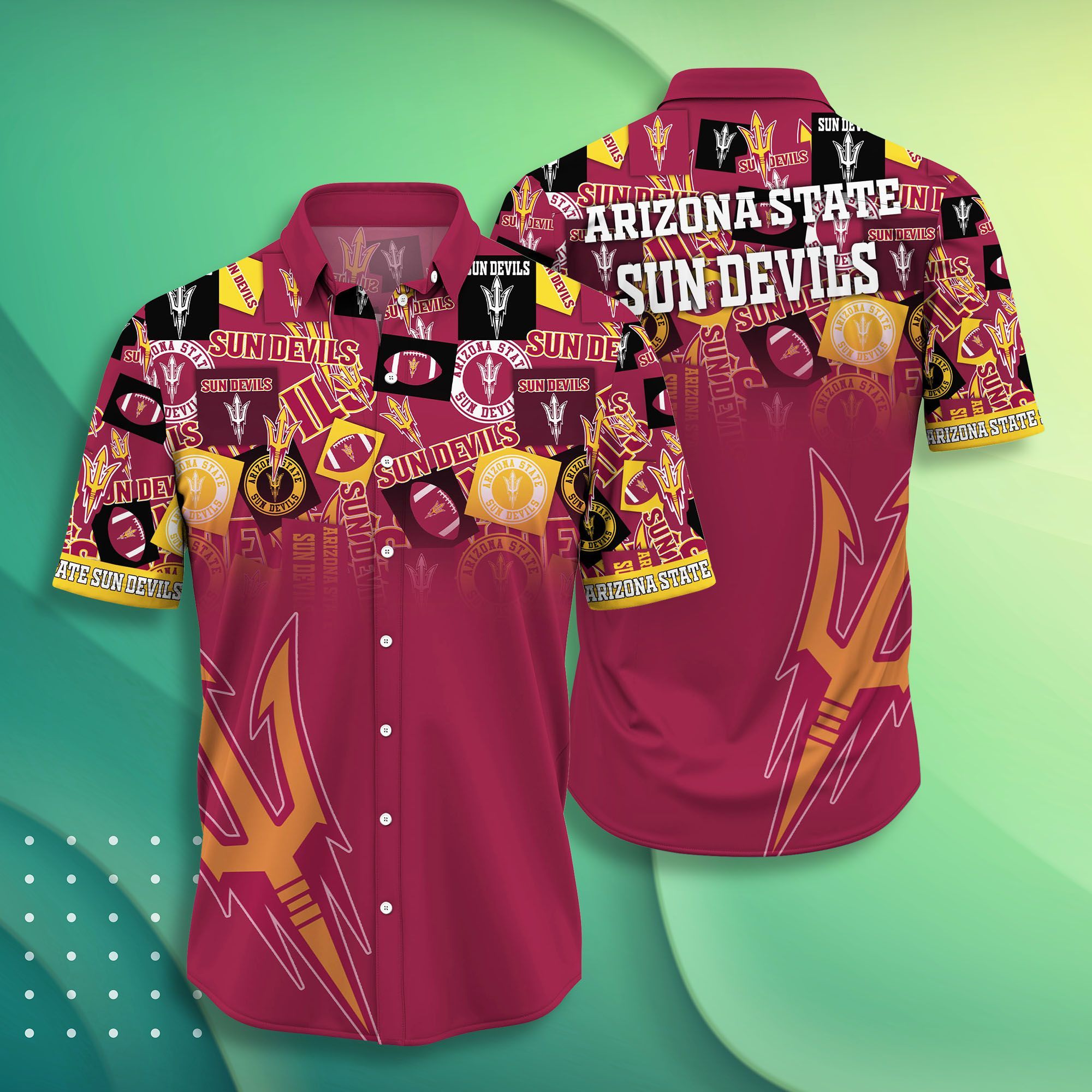 Arizona State Sun Devils NCAA -Hawaii Shirt Style Hot Trending Summer-Hawaiian NACC