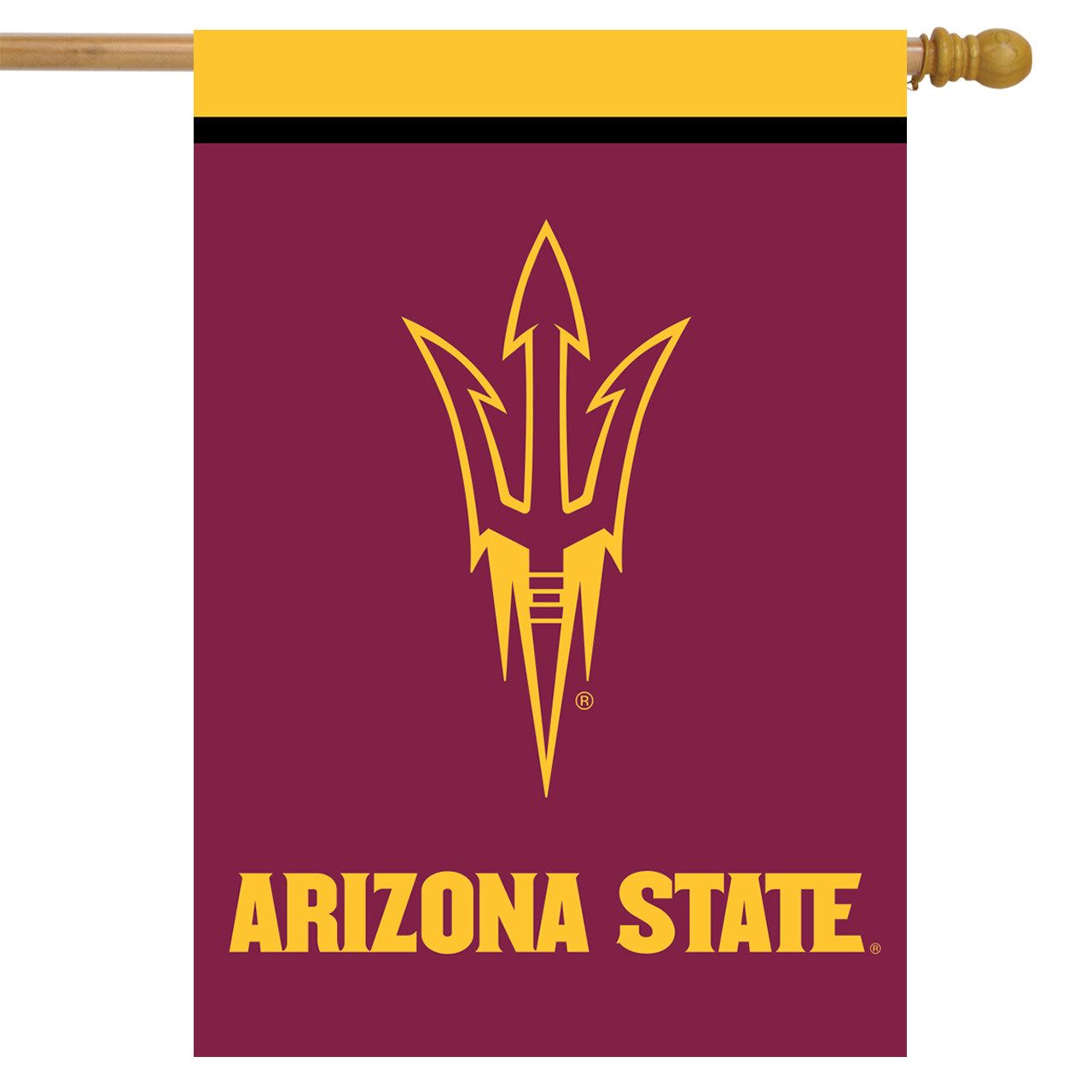Arizona State Sun Devils NCAA Garden Flag, House Flag
