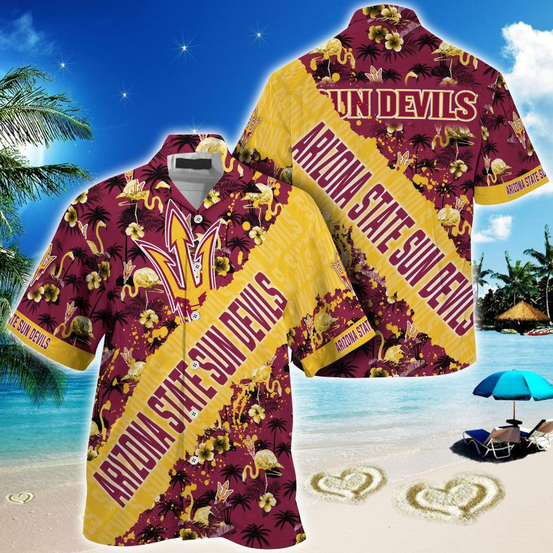 Arizona State Sun Devils NCAA Trending Summer – Hawaii Shirt For This Season – Gift For Sport Lovers With Tropical Patterns