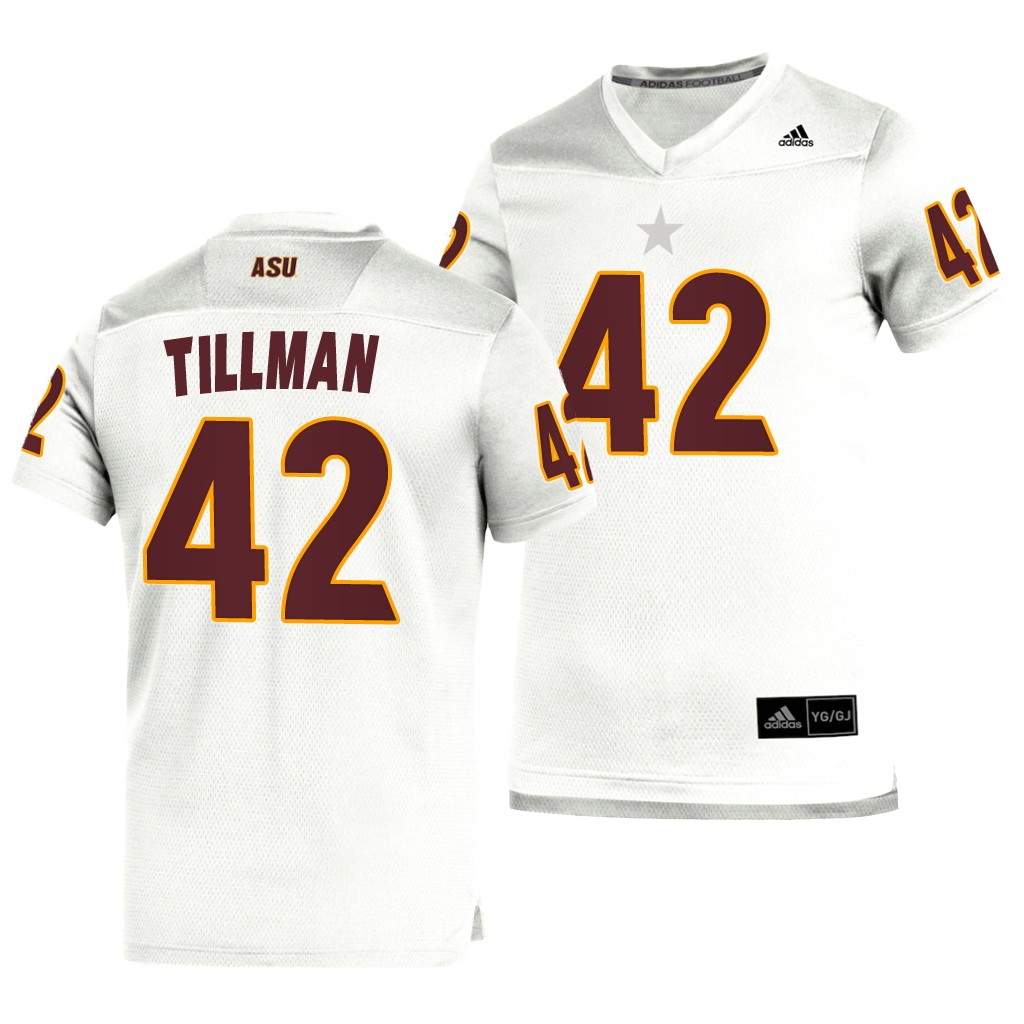 Arizona State Sun Devils Pat Tillman White Jersey