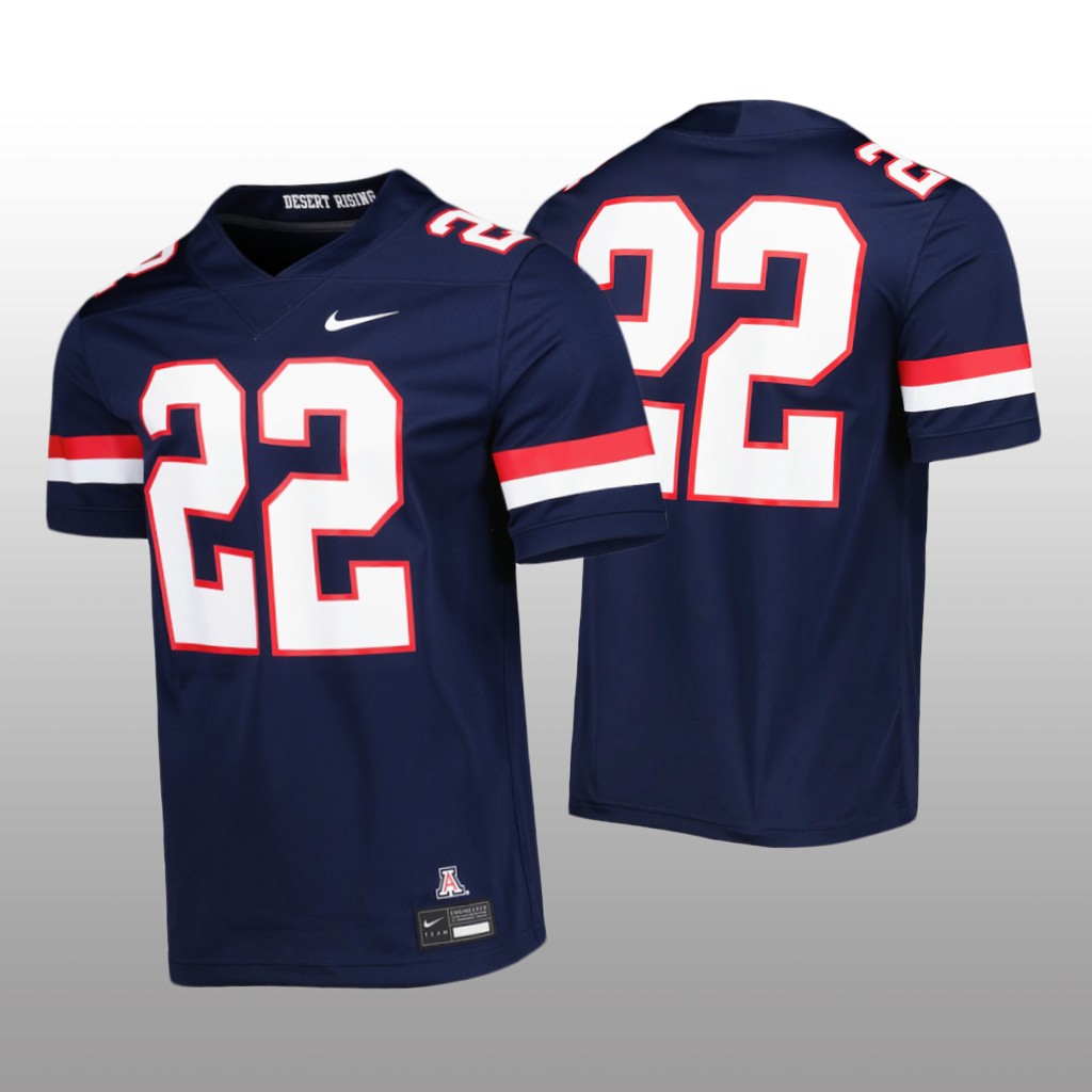 Arizona Wildcats #22 Untouchable Navy Jersey
