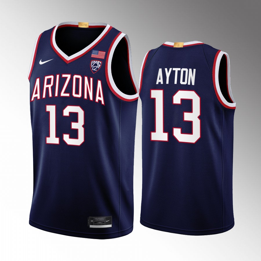 Arizona Wildcats Deandre Ayton Jersey Limited Navy Uniform