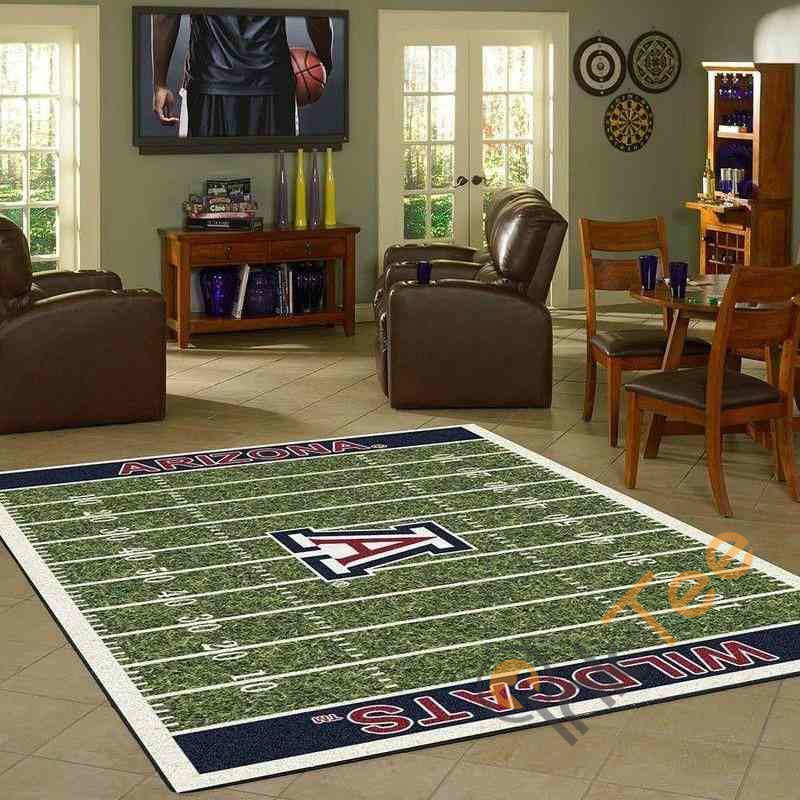 Arizona Wildcats Home Field Area Rectangle Rug