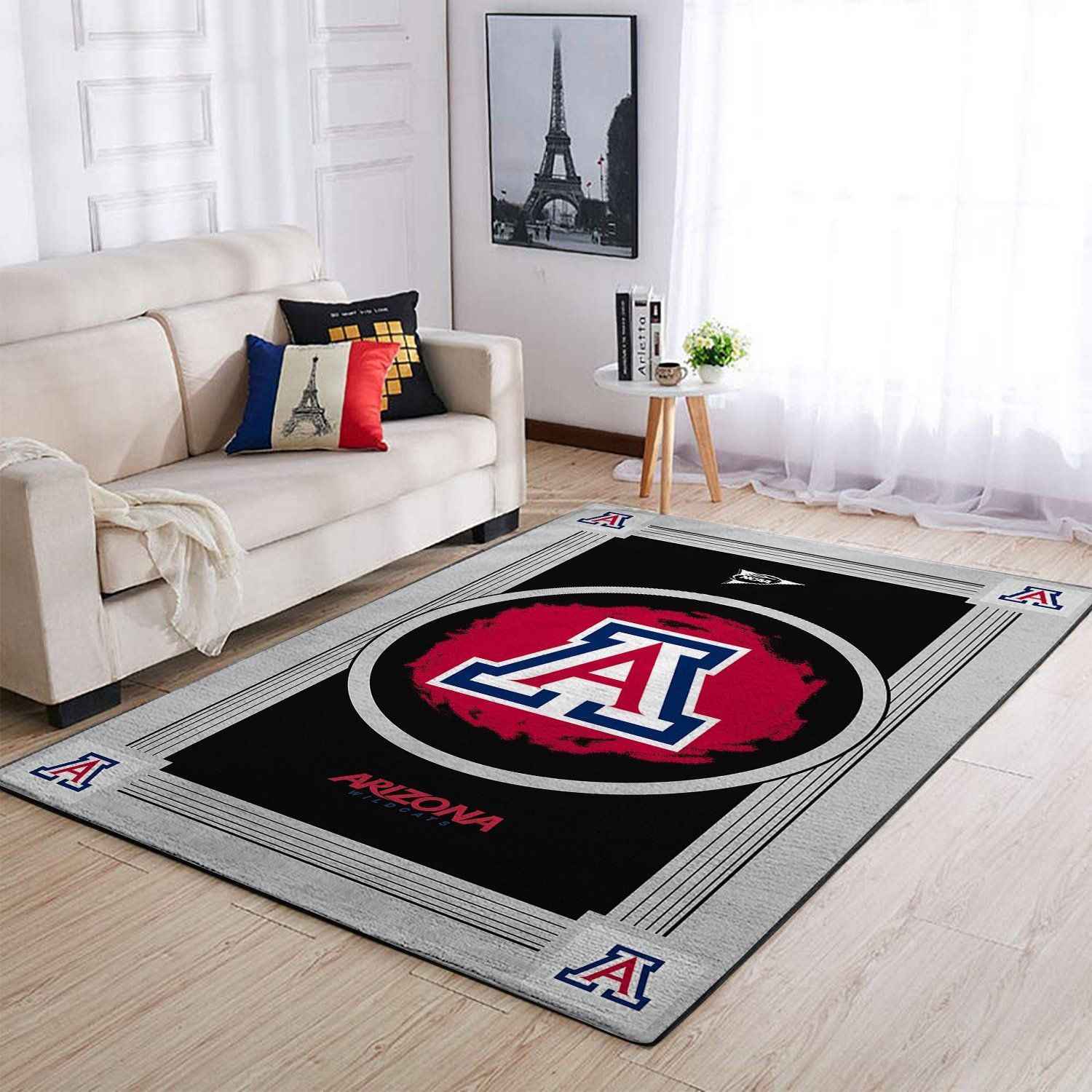 Arizona Wildcats Living Room Area Rectangle Rug