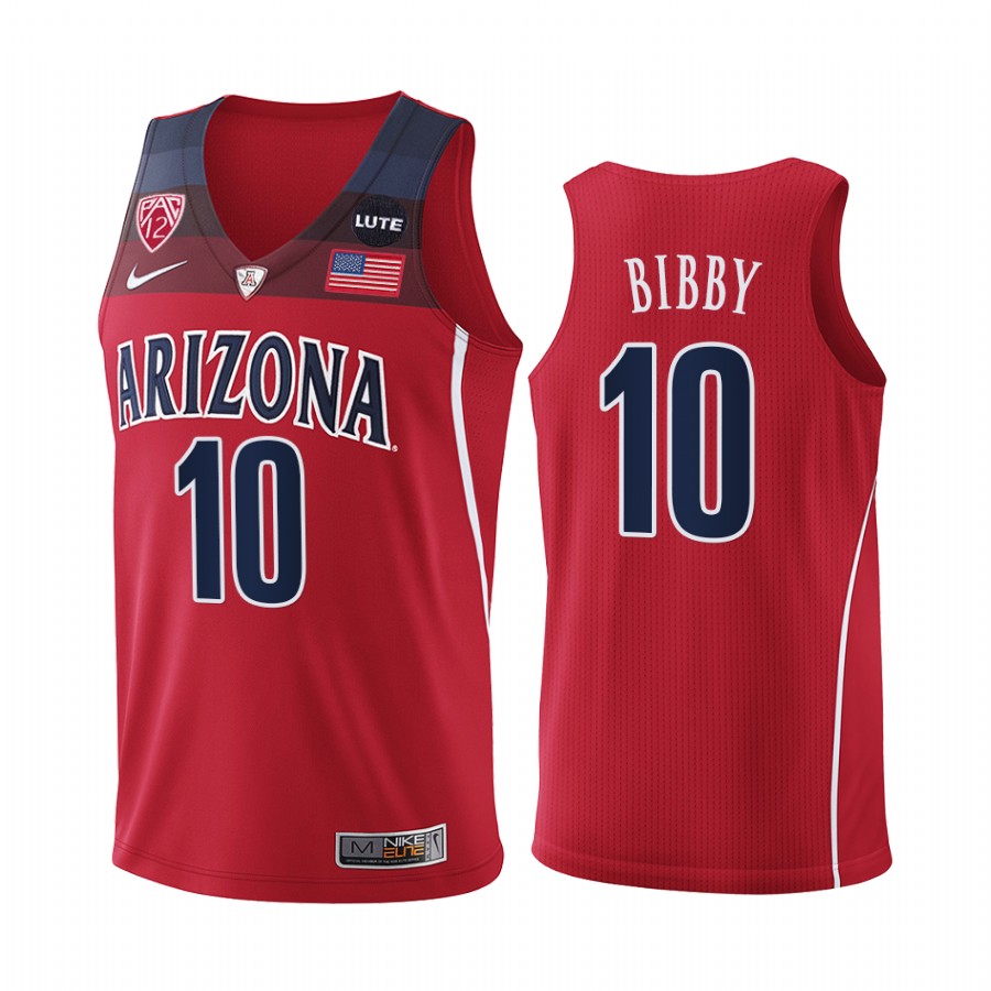 Arizona Wildcats Mike Bibby Jersey College Red Alumni Uniform
