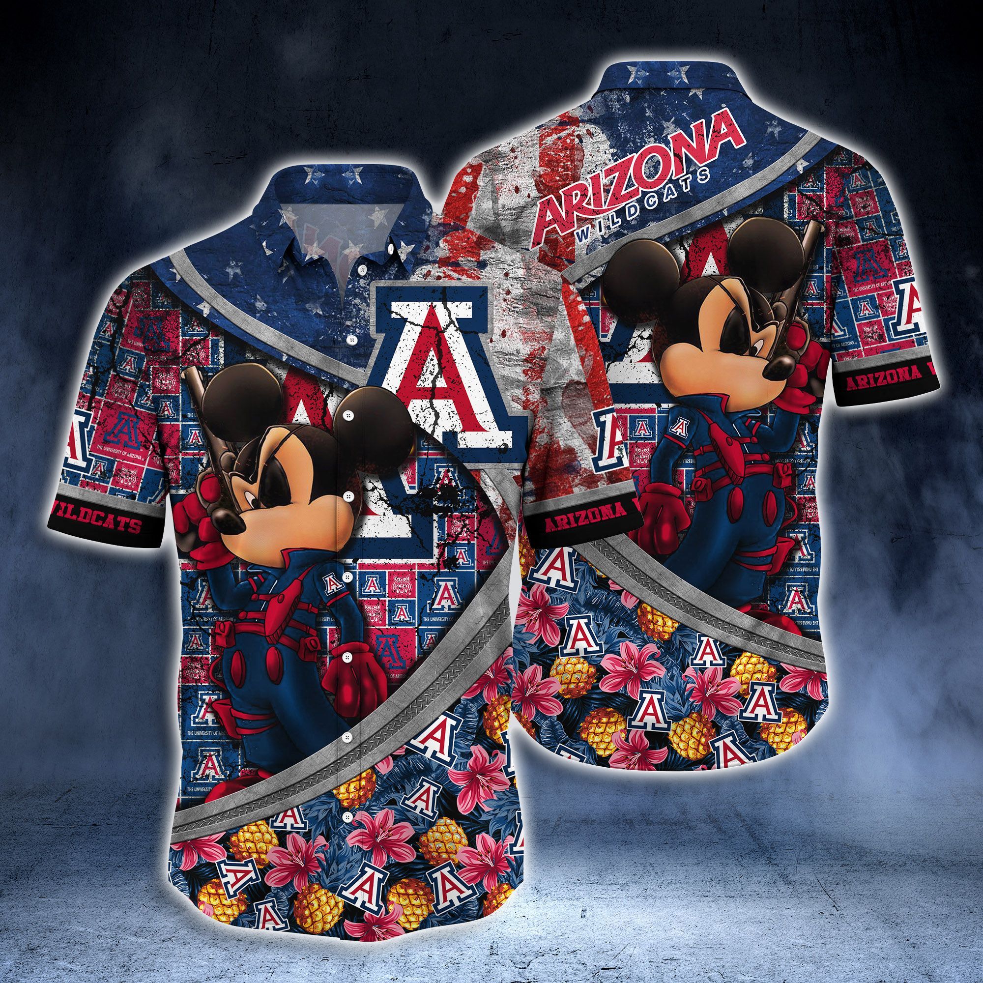 Arizona Wildcats NCAA -Hawaii Shirt Style Hot Trending