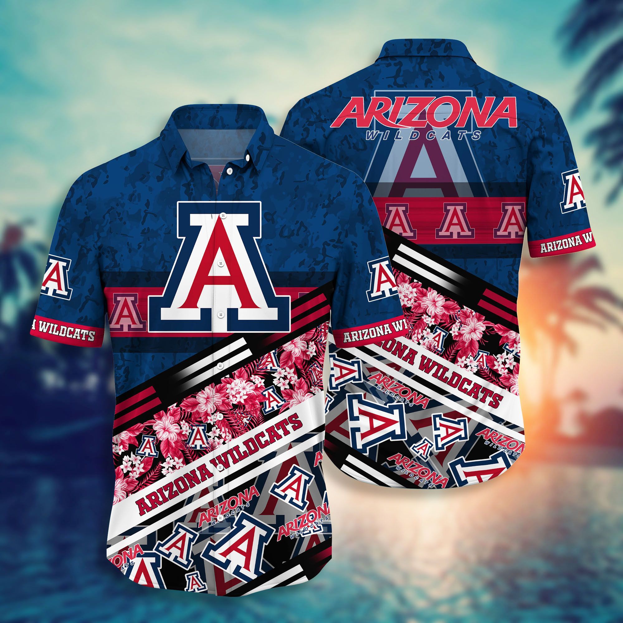 Arizona Wildcats NCAA -Hawaii Shirt Style Hot Trending Summer-Hawaiian
