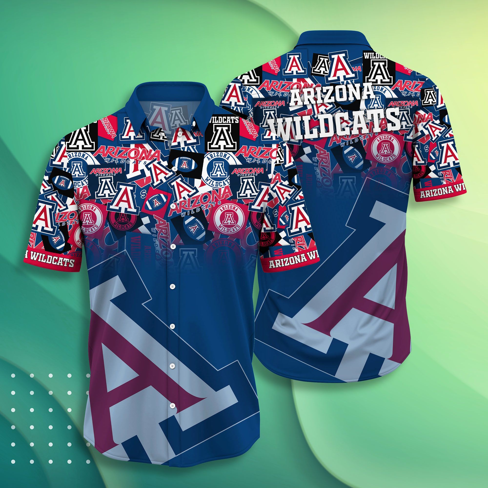 Arizona Wildcats NCAA -Hawaii Shirt Style Hot Trending Summer-Hawaiian NACC