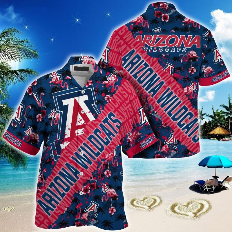 Arizona Wildcats NCAA Trending Summer – Hawaii Shirt For This Season – Gift For Sport Lovers With Tropical Patterns