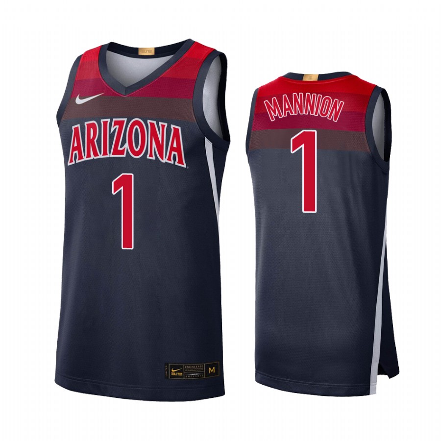 Arizona Wildcats Nico Mannion Navy Limited College Baketball Jersey