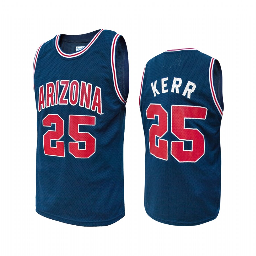 Arizona Wildcats Steve Kerr Navy Alumni Jersey