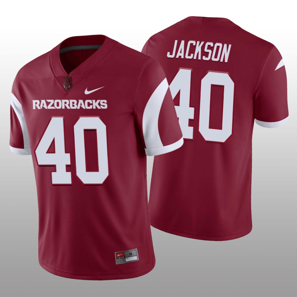 Arkansas Razorbacks Landon Jackson Cardinal Jersey Game - Men's