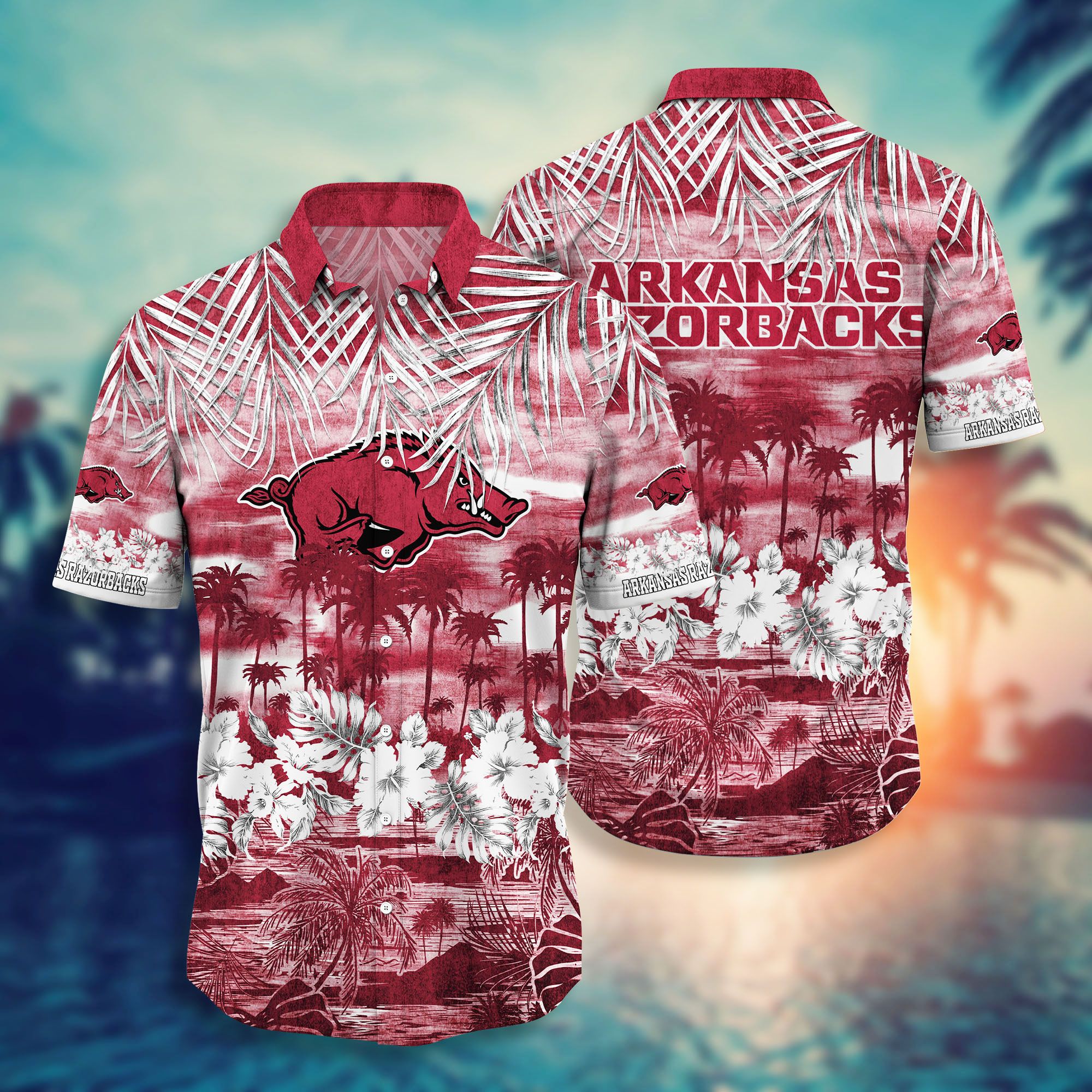 Arkansas Razorbacks NCAA -New Hawaii Style Best Gift For This Season – Gift For Sport Lovers Shirt