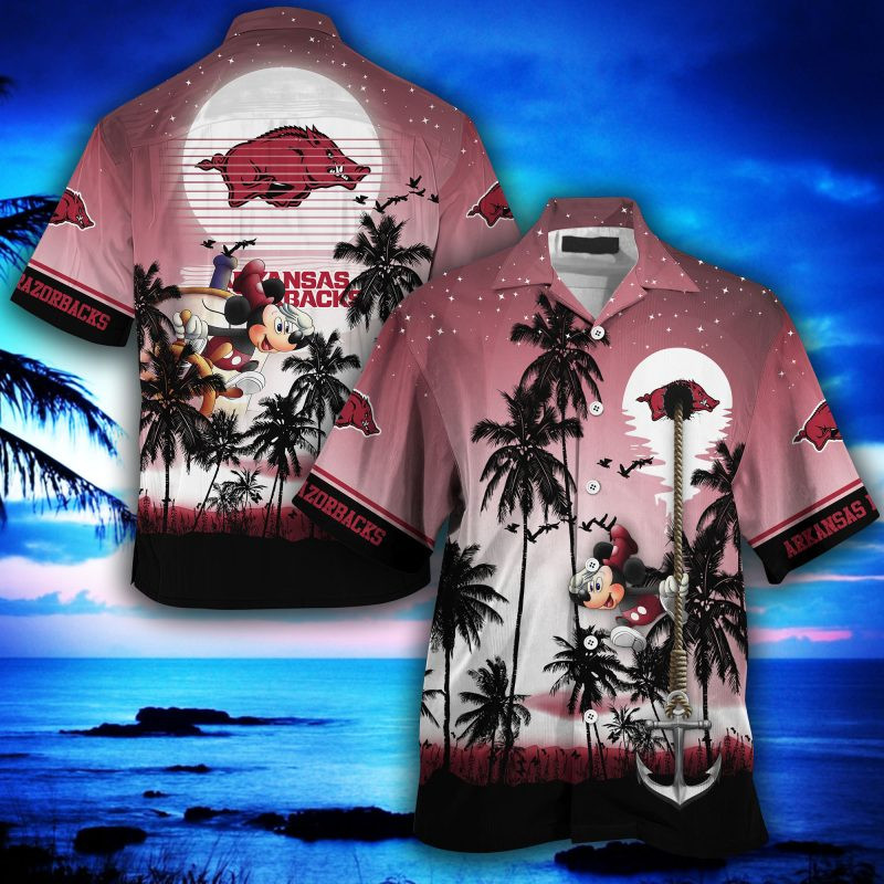 Arkansas Razorbacks NCAA Summer Hawaiian Shirt