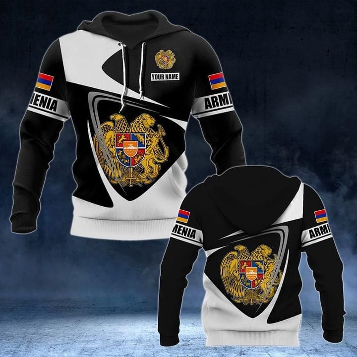 Armenia nation logo printed 3D Hoodie