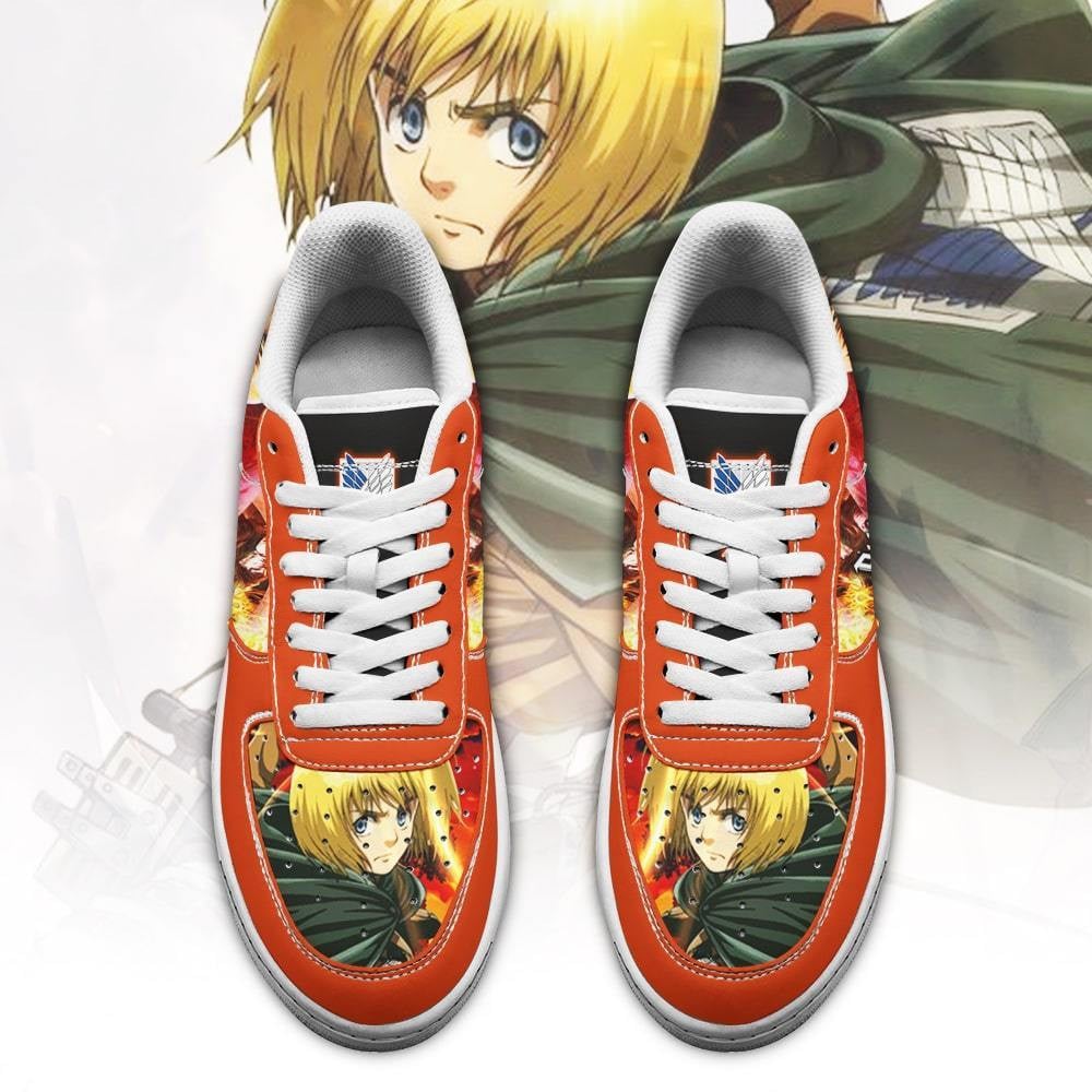 Armin Arlert Attack On Titan Sneakers AOT Anime Shoes