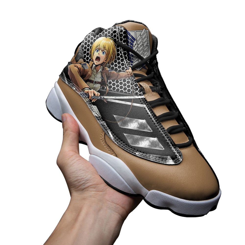 Armin Arlert JD13 Sneakers Attack On Titan Custom Anime Shoes
