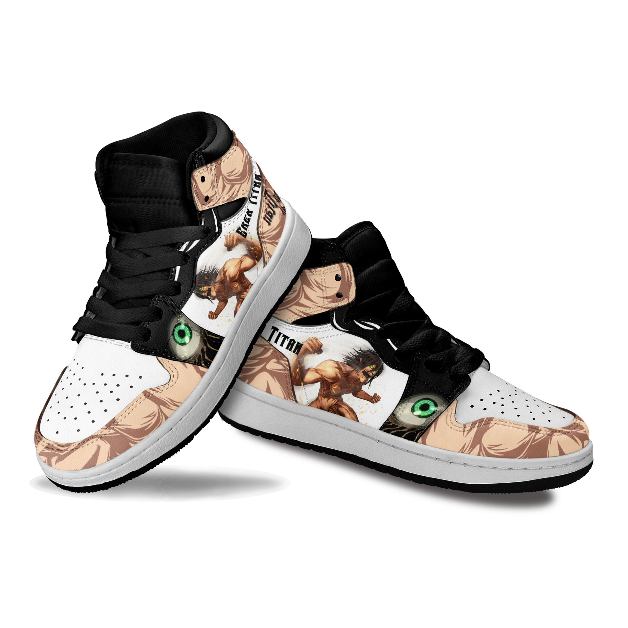 Armored Titan Kids Sneakers Custom Anime Attack On Titan Shoes For Kids
