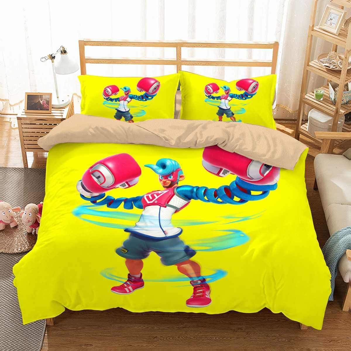 Arms 3D Customized Duvet Cover Bedding Set