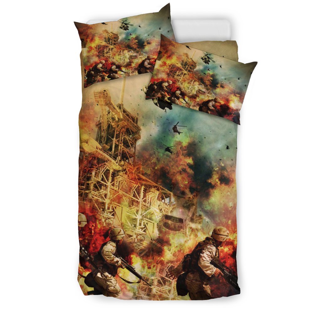 Armyoldiers 3D Customized Duvet Cover Bedding Set