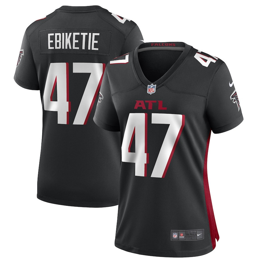 Arnold Ebiketie Atlanta Falcons Women’s Stitched Jersey – Black