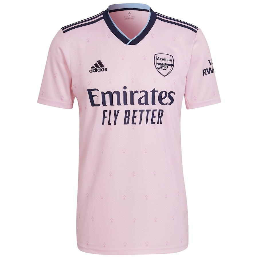 Arsenal 2022/23 Third Player Men Custom Soccer Jersey – Pink