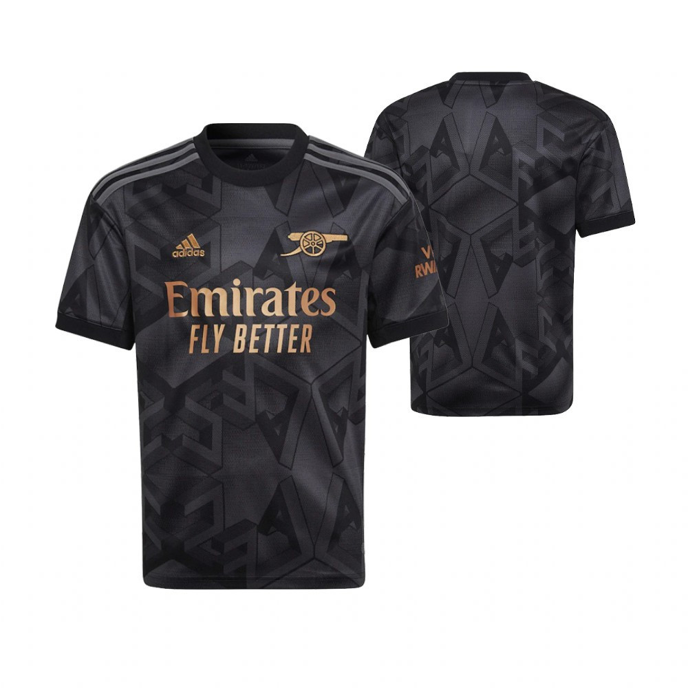 Arsenal 2022/23 Away Soccer Jersey – Black