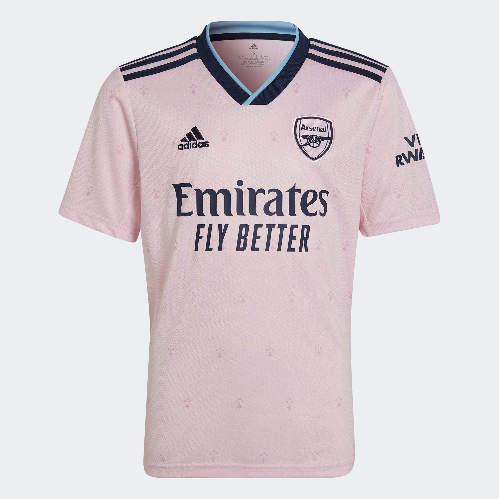 Arsenal 2022/23 Third Soccer Jersey – Pink