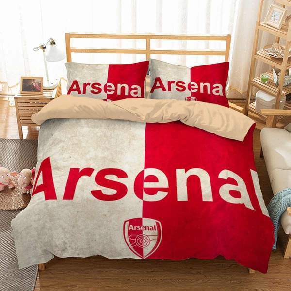 Arsenal F.C. 3D Customized Duvet Cover Bedding Set