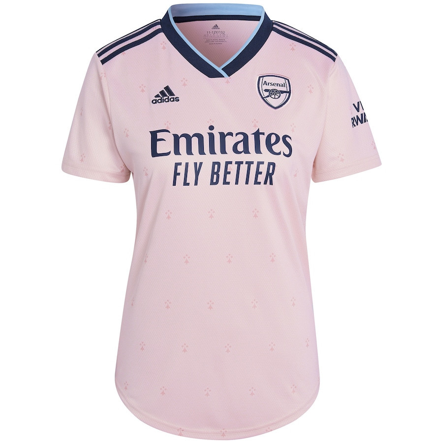 Arsenal Women 2022/23 Third Custom Soccer Jersey – Pink