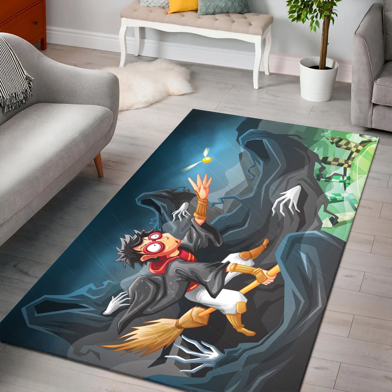Art Harry Potter Rectangle Rug – Custom Size And Printing