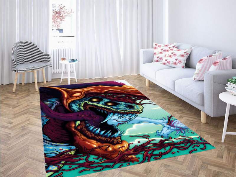 Art Kenzo Colorful Carpet Rectangle Rug