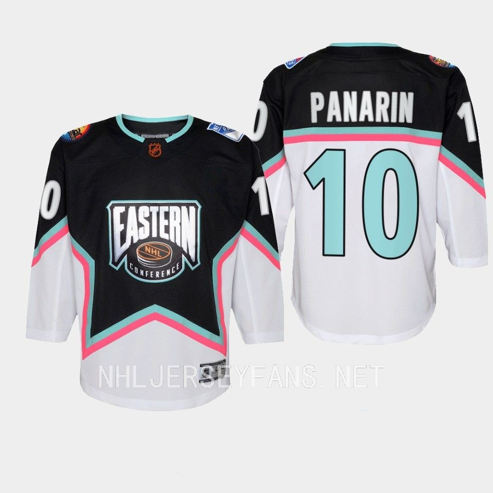 Artemi Panarin 10 New York Rangers 2023 All-Star Game Stitched Jersey Black Equipment