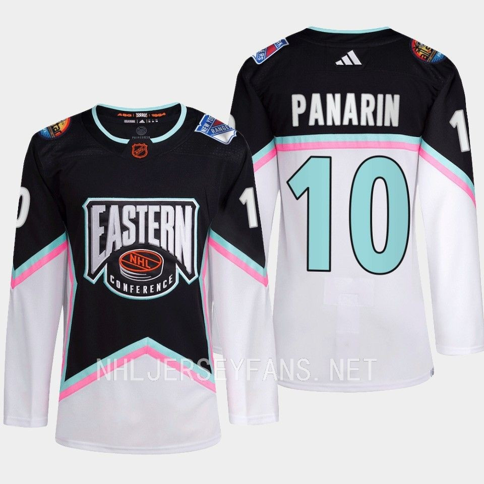 Artemi Panarin 10 New York Rangers 2023 All-Star Game Stitched Jersey Black Equipment