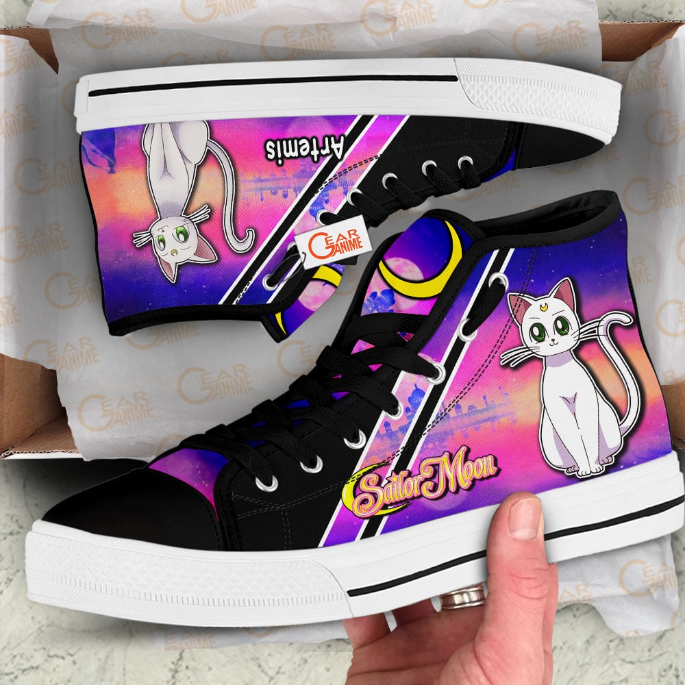Artemis Anime Custom High Top Shoes