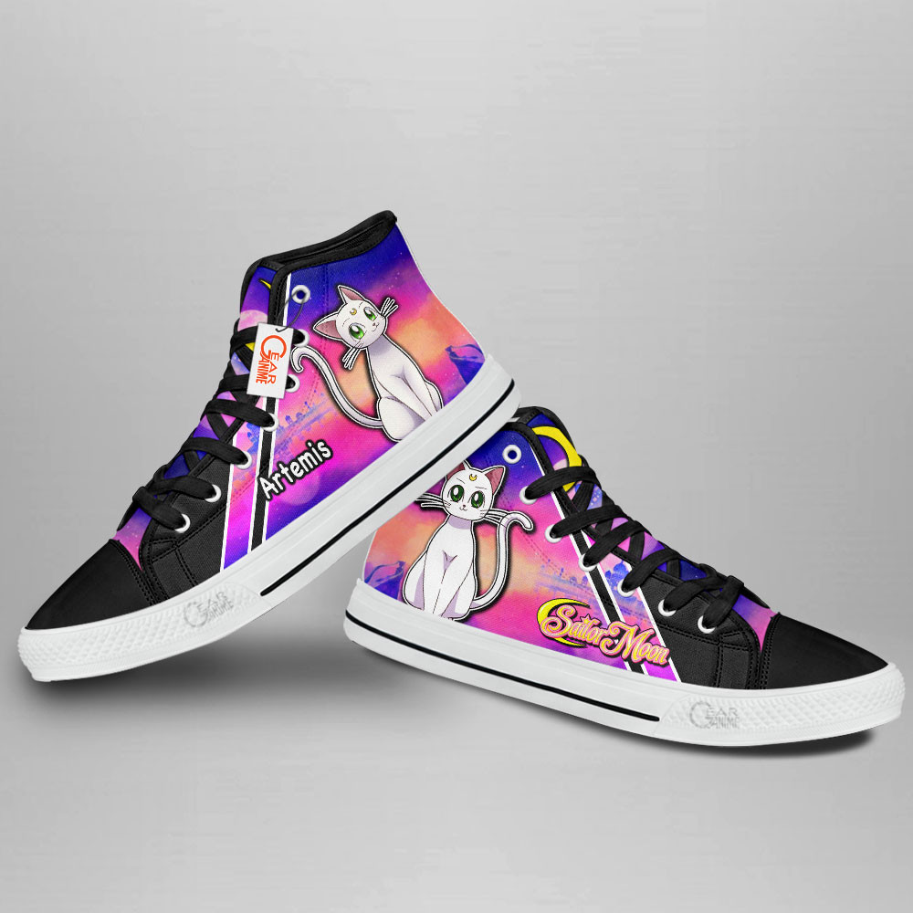 Artemis Anime Custom High Top Shoes