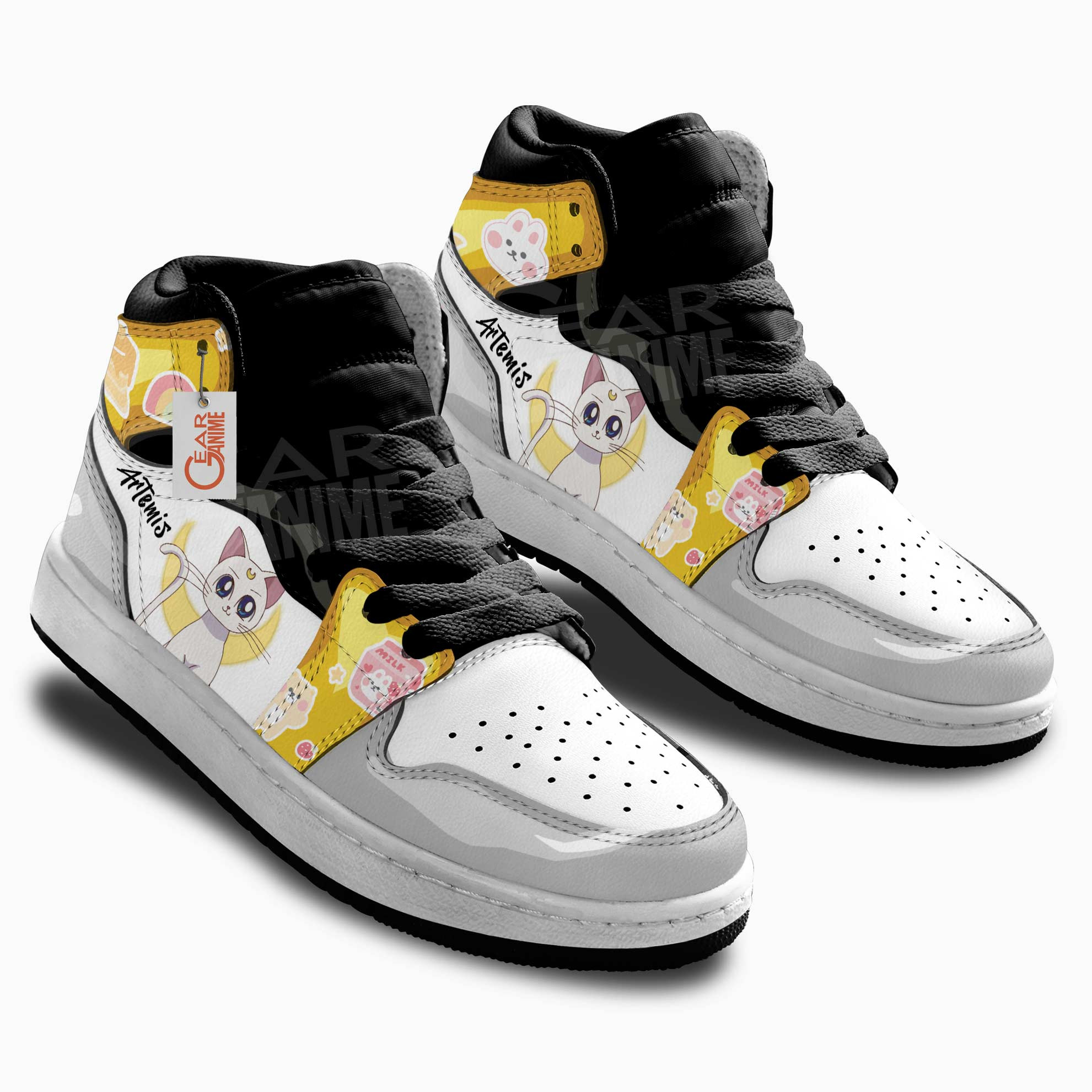 Artemis Anime Kids Sneakers Custom Kids Shoes