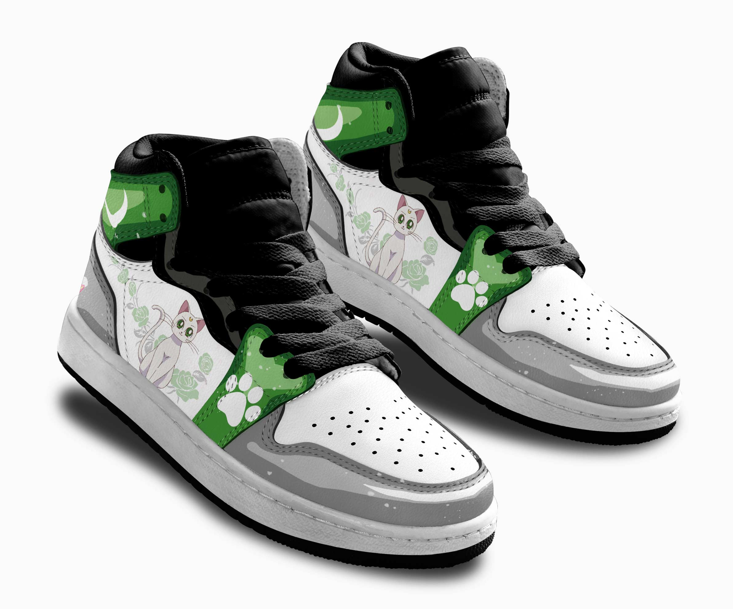 Artemis Kids Sneakers Custom Sailor Anime Shoes For Kids