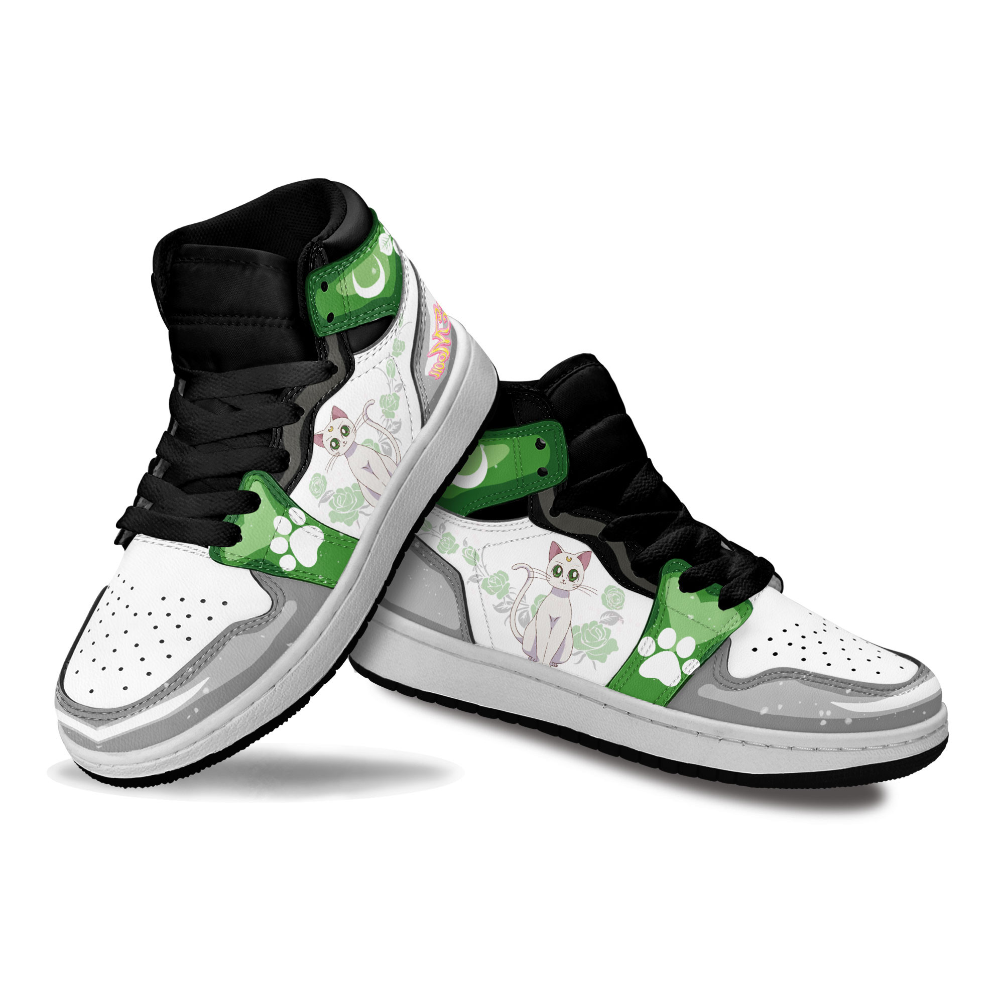 Artemis Kids Sneakers Custom Sailor Anime Shoes For Kids