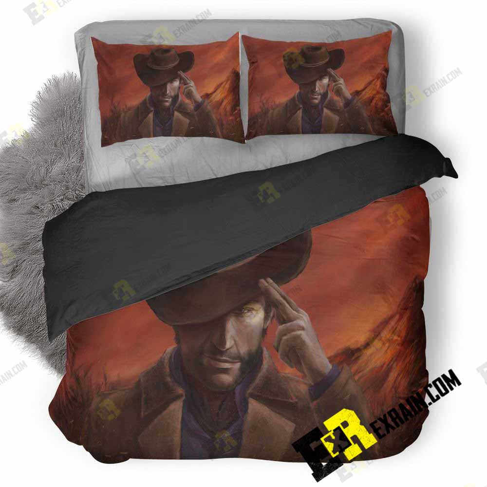 Arthur Morgan H5 3D Customized Duvet Cover Bedding Set