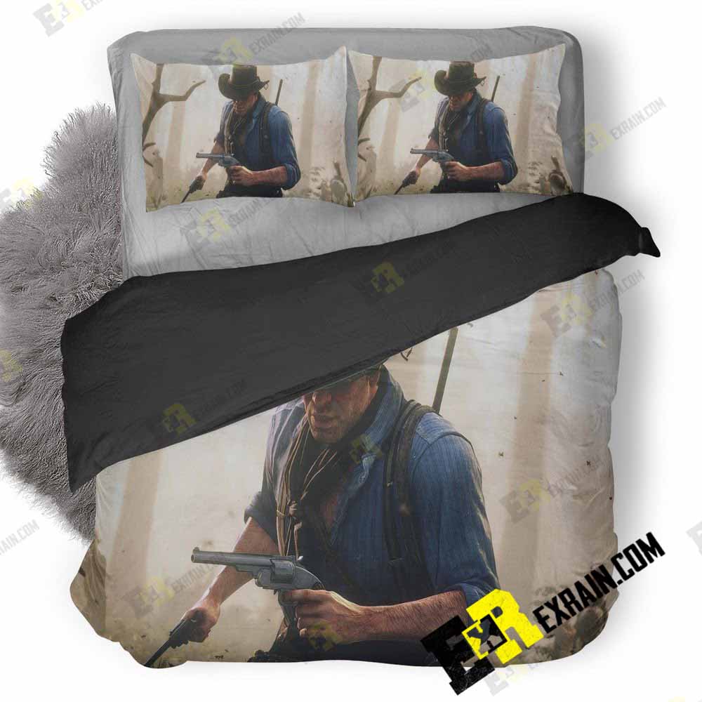 Arthur Morgan Red Dead Redemption Hy 3D Customized Duvet Cover Bedding Set