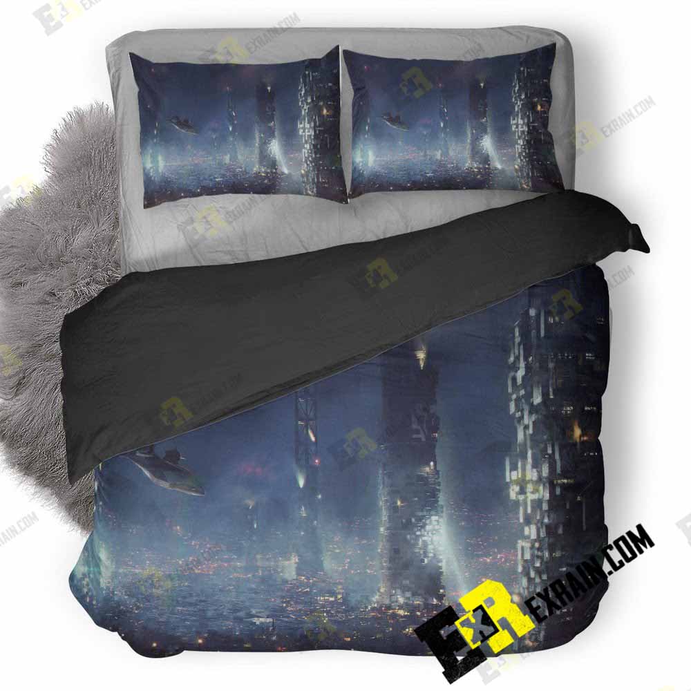 Artwork Deus Ex Mankind Divided Game 3D Customized Duvet Cover Bedding Set