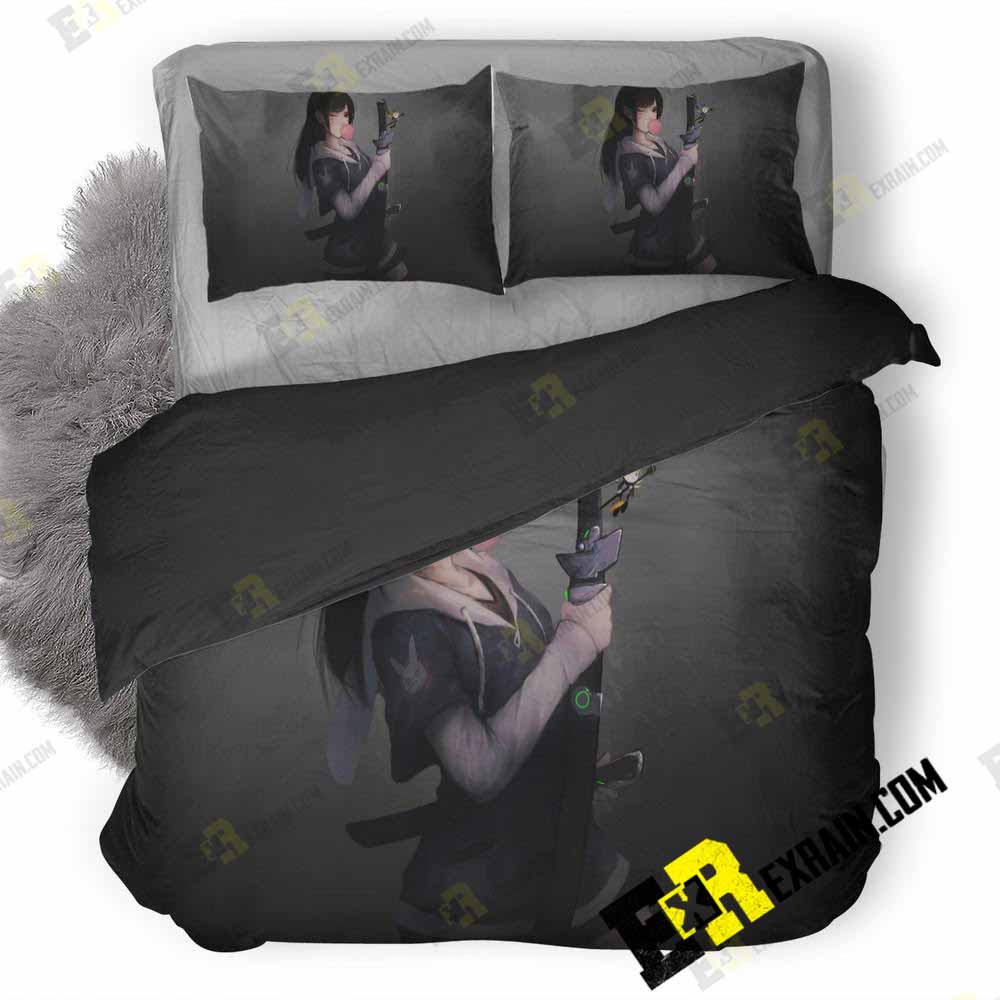 Artwork Dva Overwatch Fantasy Ss 3D Customized Duvet Cover Bedding Set