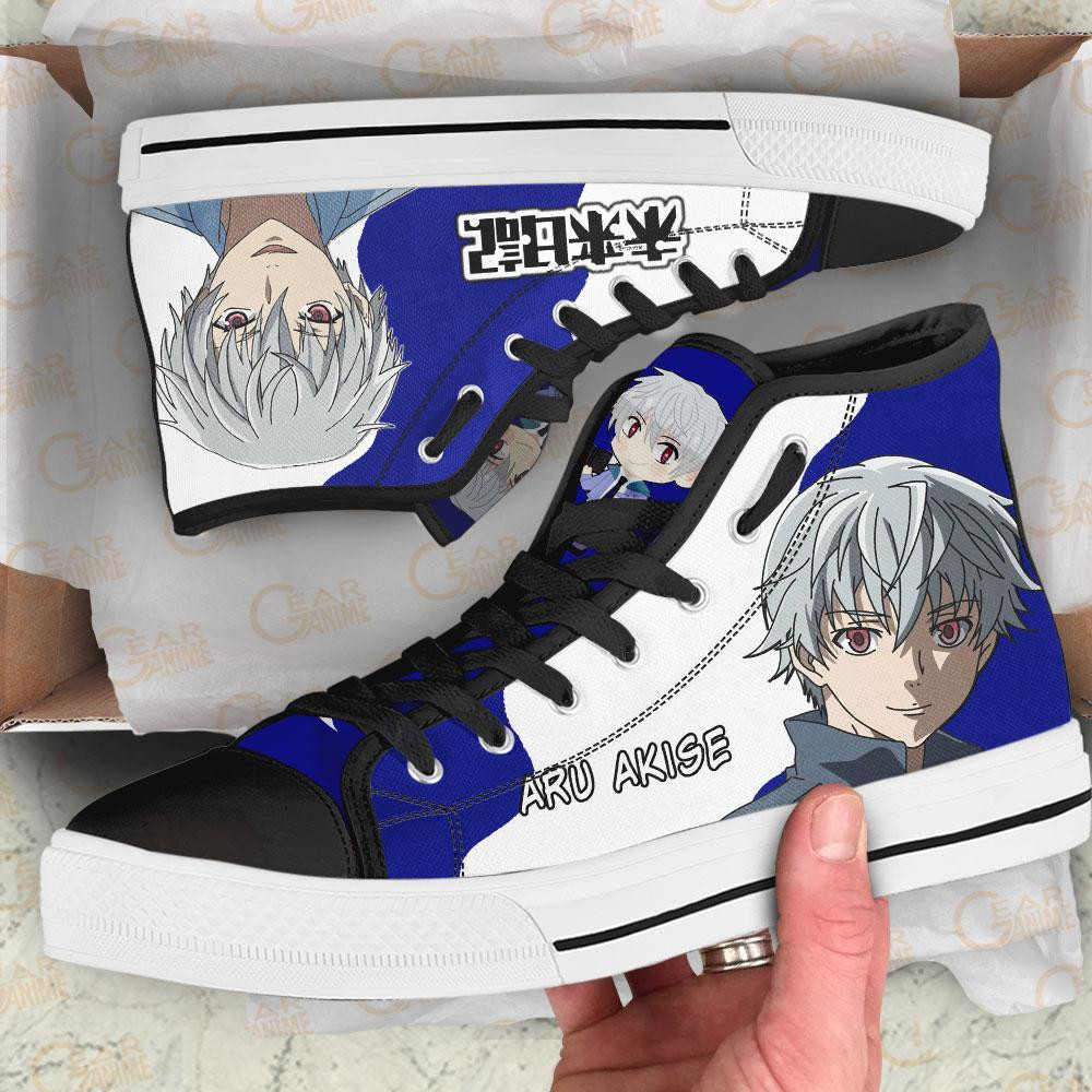 Aru Akise High Top Shoes Custom Future Diary Anime Sneakers