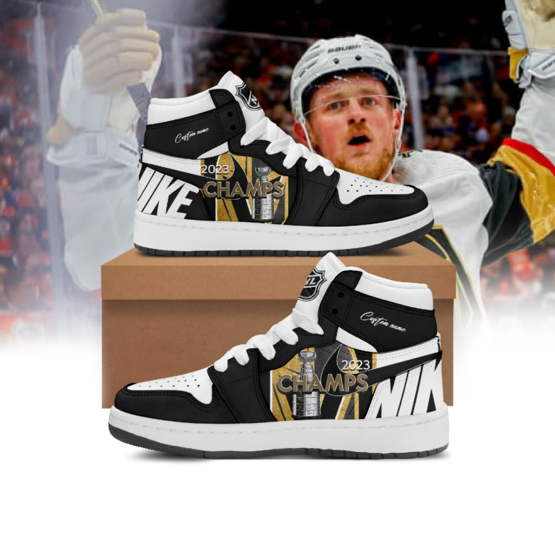 as Golden Knights Air Jordan 1 Flower