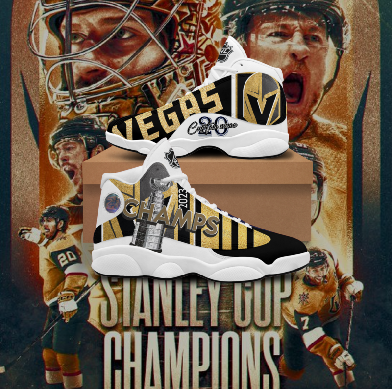 as Golden Knights Champions 2023 AJ13 Shoes